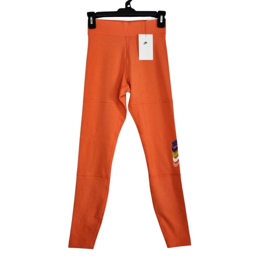 Nike High Waist Leggings Womens Size XS DM6756-817 Tight Fit Full Length